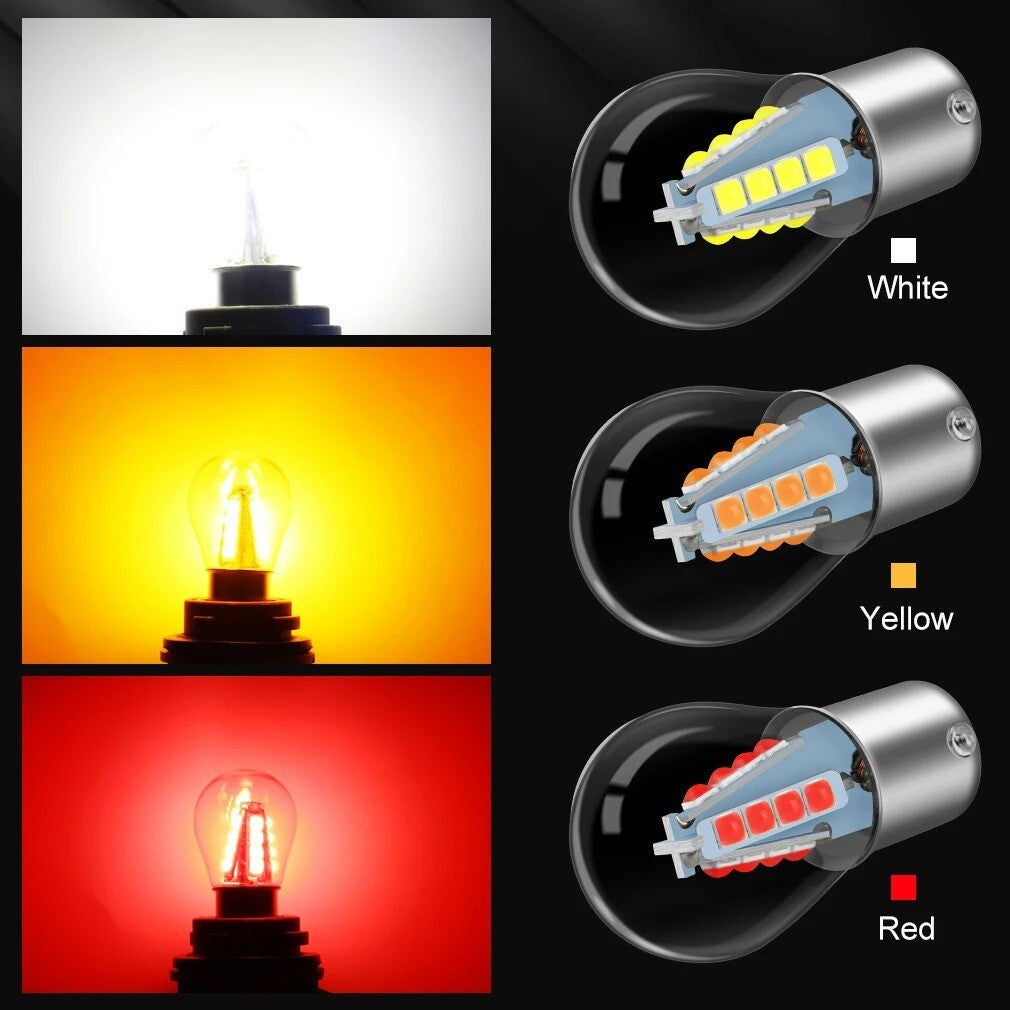 XSTORM 1 LAMPADINE LED P21W/-5W 12V LUCE FRENO/RETRO/STOP/POSIZIONE POSTERIORE