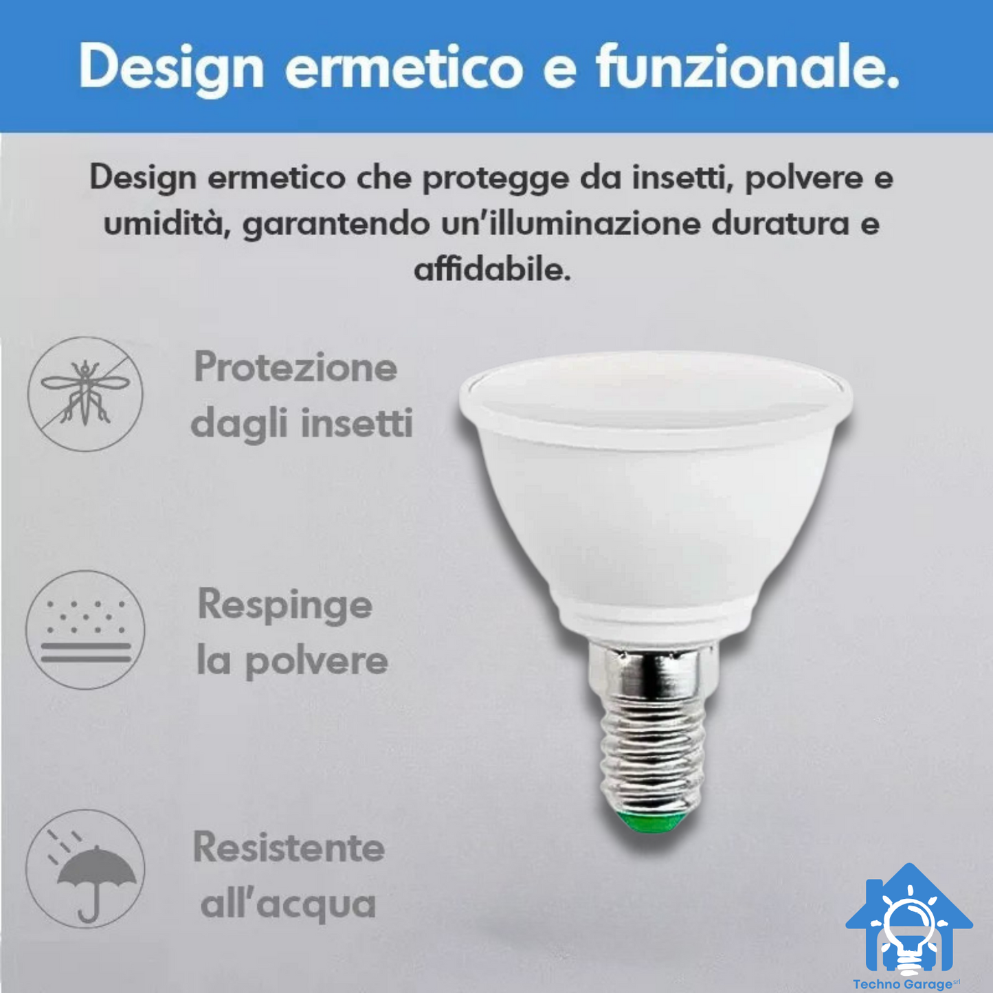 10 LAMPADINE LED E14 FARETTO da 3W 6W 9W 12W LUCE FREDDA/NATURALE/CALDA