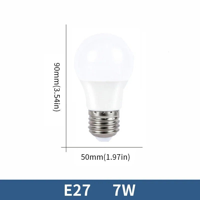 10 LAMPADINE LED E27 LUCE FREDDA LUCE CALDA DA 3W 5W 6W 7W 9W 12W 15W 18W 20W