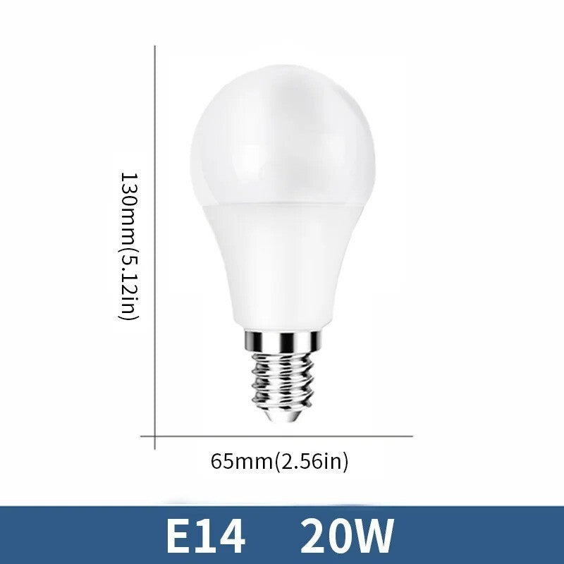 10 LAMPADINE LED E14 da 3W 6W 9W 12W 15W 18W 20W | LUCE FREDDA/NATURALE/CALDA