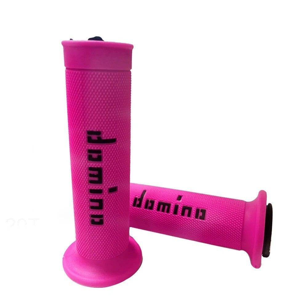COPPIA MANOPOLE 7/8 "22-24mm |DOMINO MOTO UNIVERSALE | ANTISCIVOLO | 13 VARIANTI
