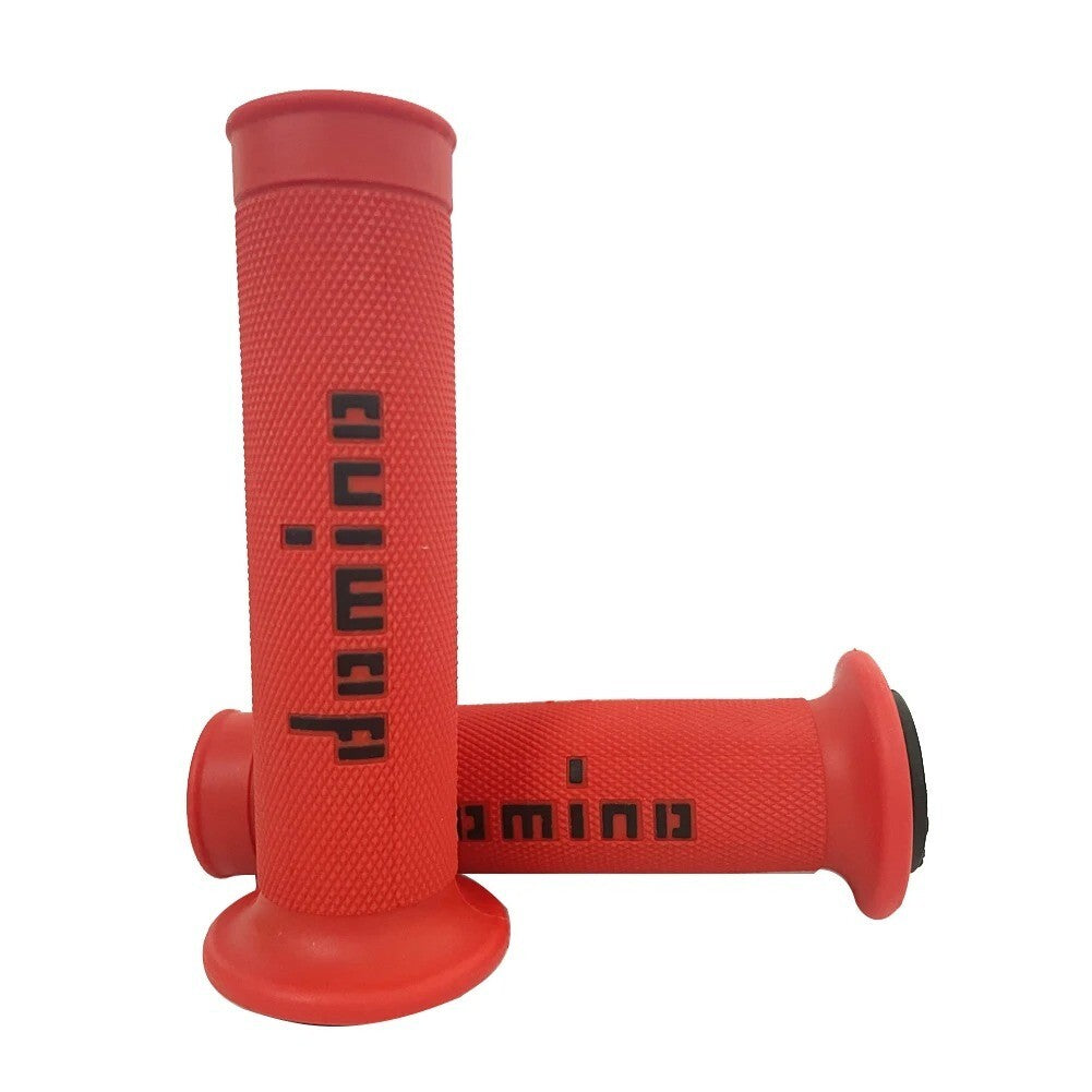 COPPIA MANOPOLE 7/8 "22-24mm |DOMINO MOTO UNIVERSALE | ANTISCIVOLO | 13 VARIANTI