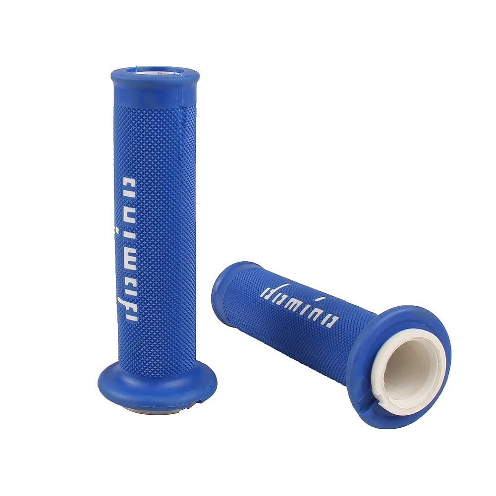 COPPIA MANOPOLE 7/8 "22-24mm |DOMINO MOTO UNIVERSALE | ANTISCIVOLO | 13 VARIANTI