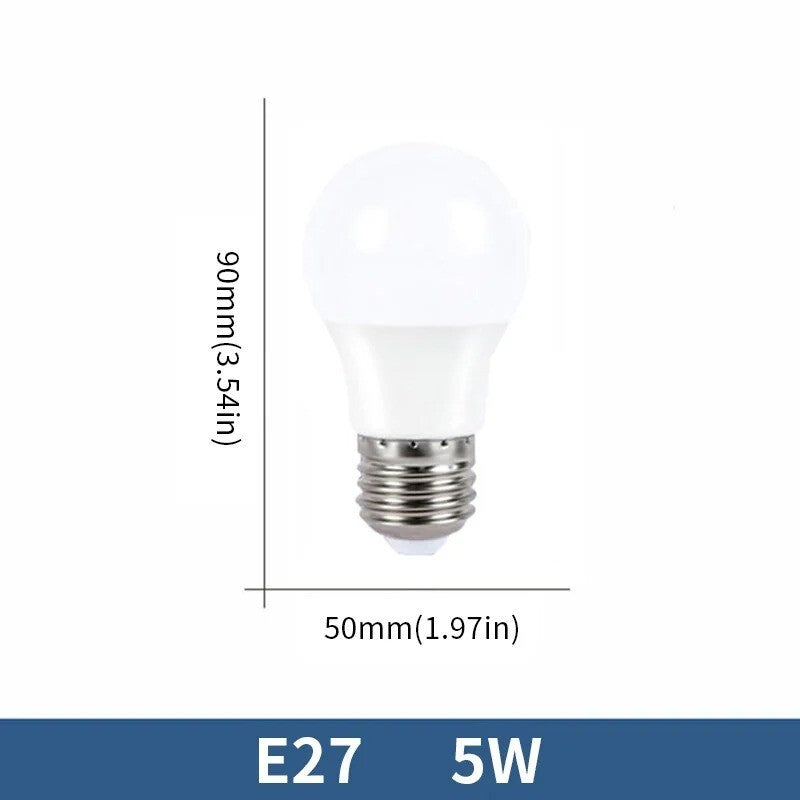 10 LAMPADINE LED E27 LUCE FREDDA LUCE CALDA DA 3W 5W 6W 7W 9W 12W 15W 18W 20W