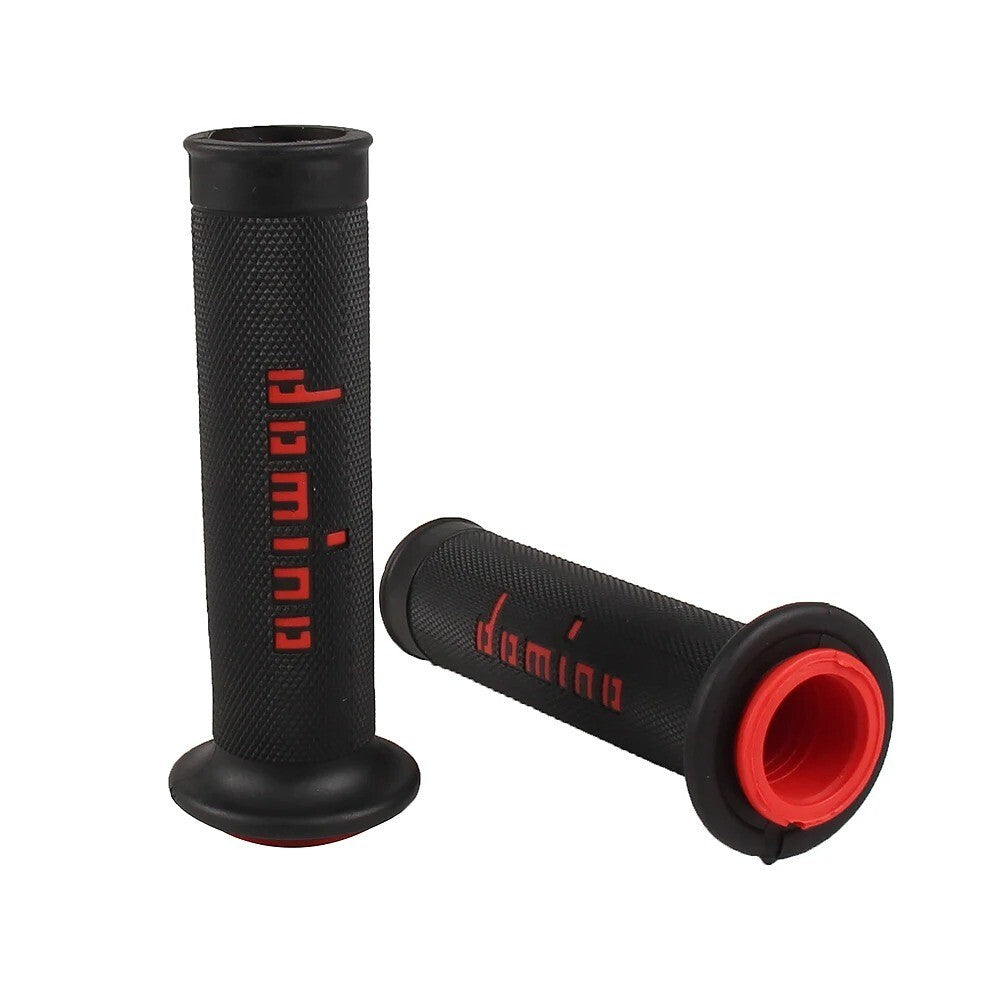 COPPIA MANOPOLE 7/8 "22-24mm |DOMINO MOTO UNIVERSALE | ANTISCIVOLO | 13 VARIANTI