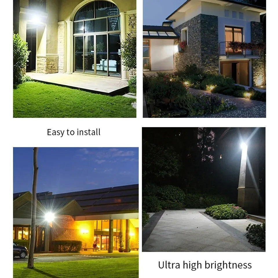 FARO LED DA ESTERNO IP66 WATER PROOF | DA 10W A 300W LUCE FREDDA/NATURALE/CALDA