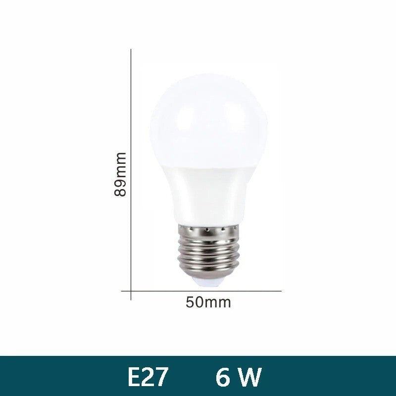 10 LAMPADINE LED E27 LUCE FREDDA LUCE CALDA DA 3W 5W 6W 7W 9W 12W 15W 18W 20W