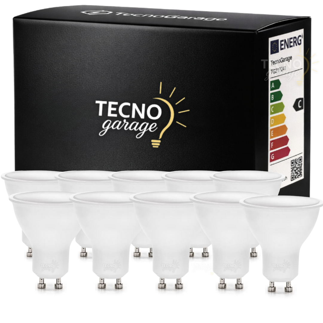 GU10 LED FARETTI da 3W-6W-9W-12W LUCE FREDDA/NATURALE/CALDA- GARANZIA 12 MESI