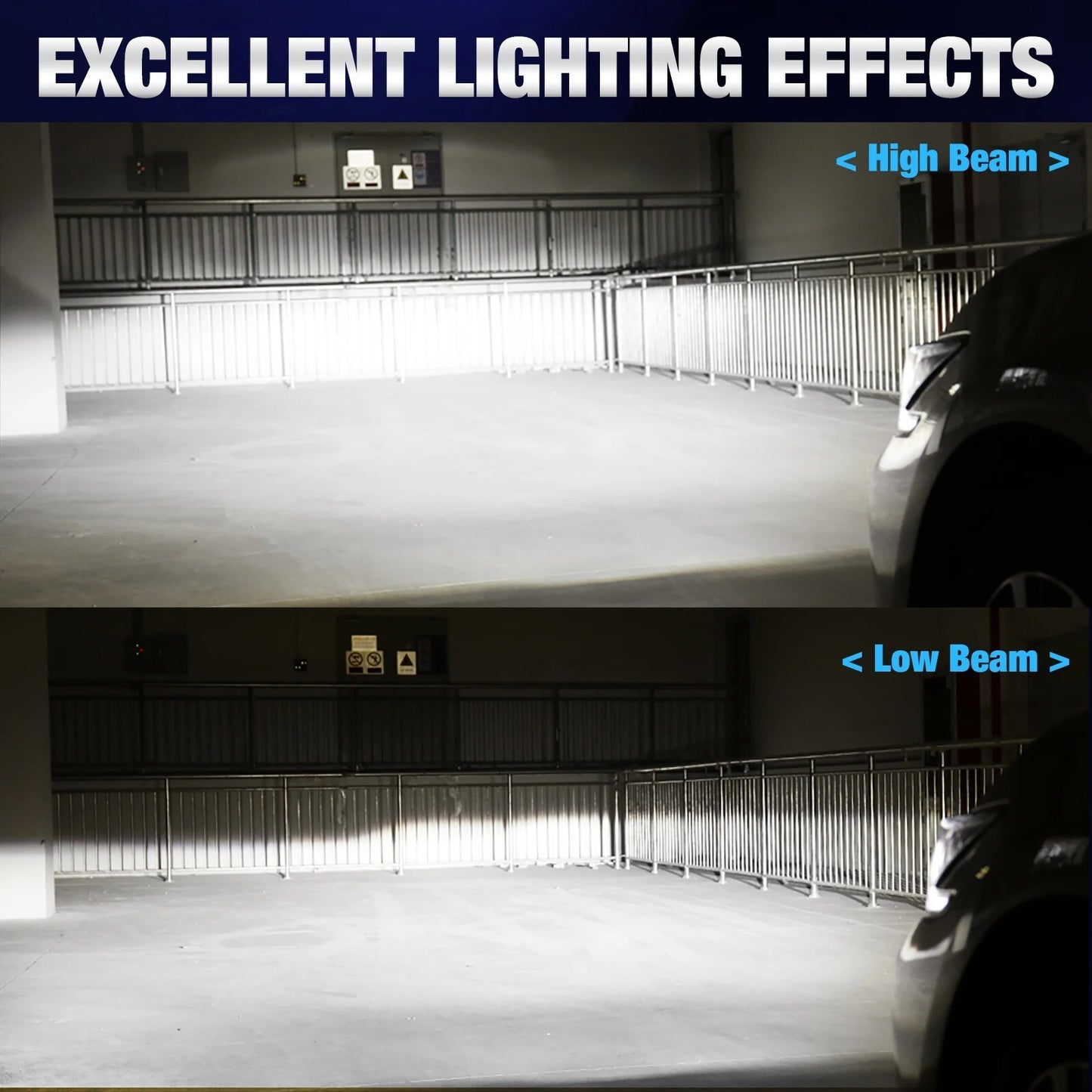 XSTORM 2 LAMPADINE H4 LED da 20 000 LUMEN 120W | 6500k | 12V CANBUS