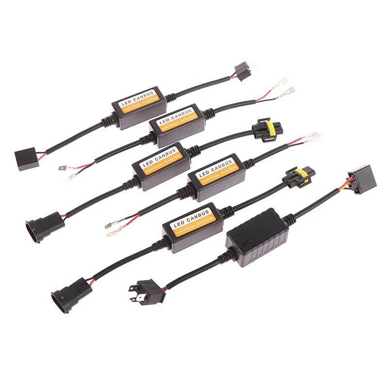 RESISTENZA CANBUS PER LAMPADINE LED H1 H3 H4 H7 H11 | ANTI ERRORE/SPIA