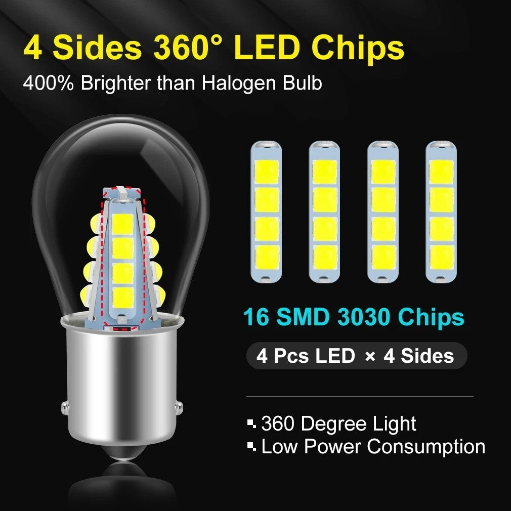 XSTORM 1 LAMPADINE LED P21W/-5W 12V LUCE FRENO/RETRO/STOP/POSIZIONE POSTERIORE