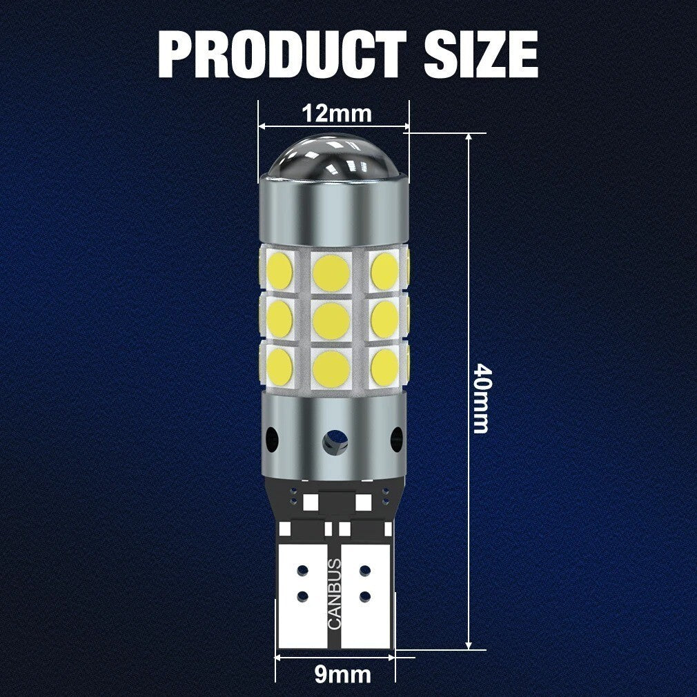 T10 LED W5W | LUCE TARGA/POSIZIONE LED | 6000K | 1000 LUMEN 12V CANBUS