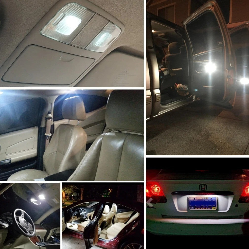 T10 LED W5W | LUCE TARGA/POSIZIONE LED | 6000K | 1000 LUMEN 12V CANBUS