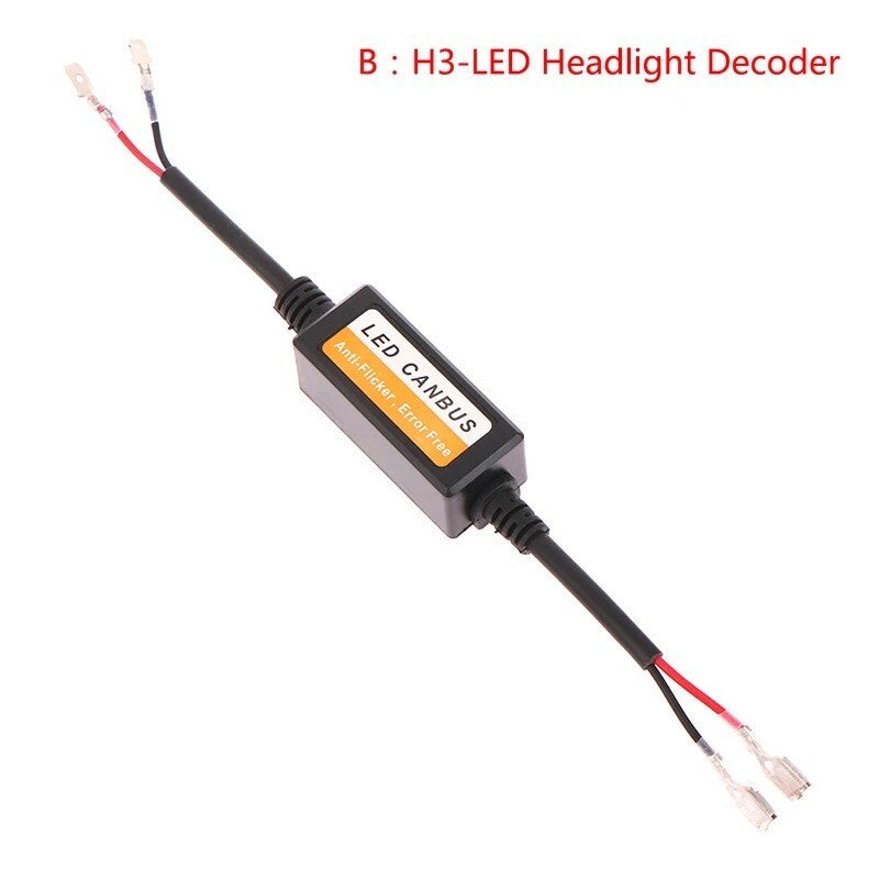 RESISTENZA CANBUS PER LAMPADINE LED H1 H3 H4 H7 H11 | ANTI ERRORE/SPIA