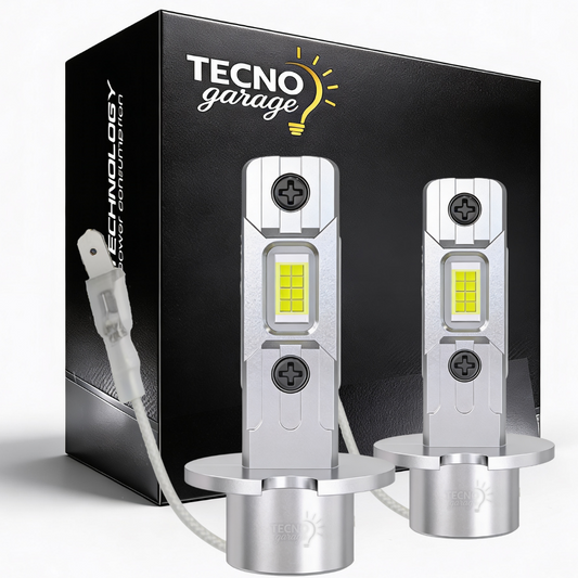 H3 LED | 2 LAMPADINE CANBUS da 20.000 LUMEN 60W 12 V| LUCE BIANCA 6000K |