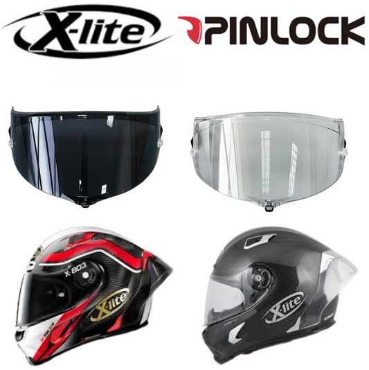 VISIERA per X-LITE 803 RS/802RR/ X702/603/661 | 2 COLORI | Pinlock Ready