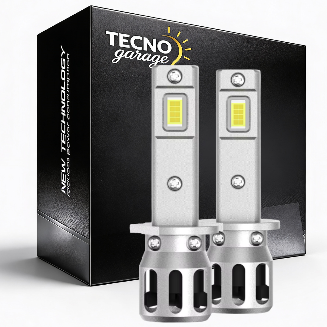 H3 LED- LAMPADINE 25.000 LMN 120W- CANBUS- VENTOLA LUCE BIANCA- GARANZIA 12 MESI