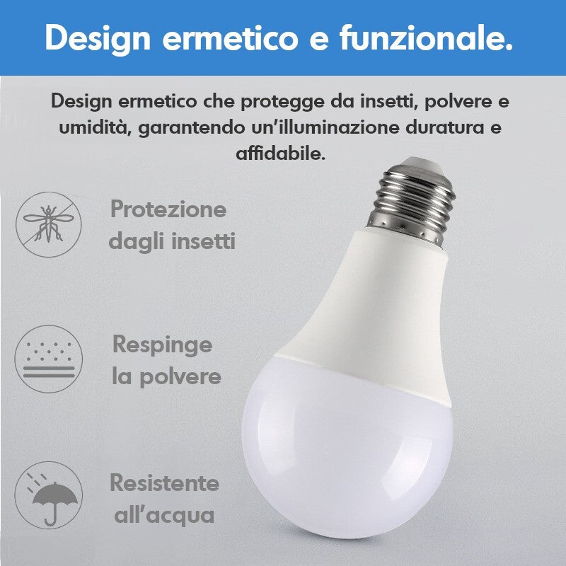 10 LAMPADINE LED E27 LUCE FREDDA LUCE CALDA DA 3W 5W 6W 7W 9W 12W 15W 18W 20W