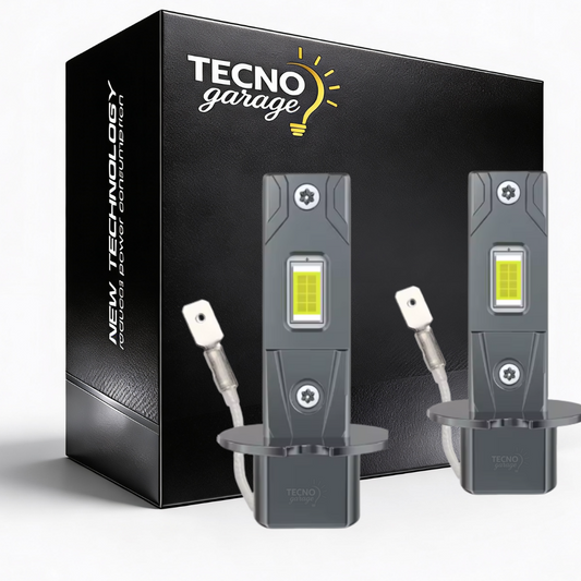 H3 LED | 2 LAMPADINE CANBUS da 24.000 LUMEN 100W 12 V| LUCE BIANCA 6000K |