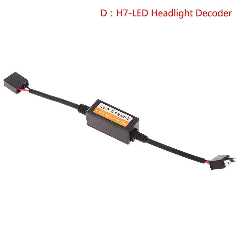 RESISTENZA CANBUS PER LAMPADINE LED H1 H3 H4 H7 H11 | ANTI ERRORE/SPIA