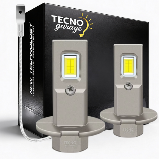 H3 LED COPPIA LAMPADINE  AUTO- 100W 20.000 LUMEN -LUCE BIANCA - GARANZIA 12 MESI