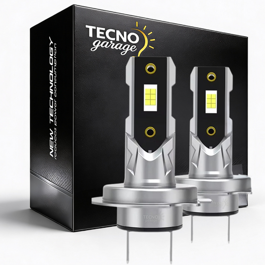 H7 LED- COPPIA ANABBAGLIANTI AUTO- 20.000 LUMEN- LUCE BIANCA- GARANZIA 12 MESI