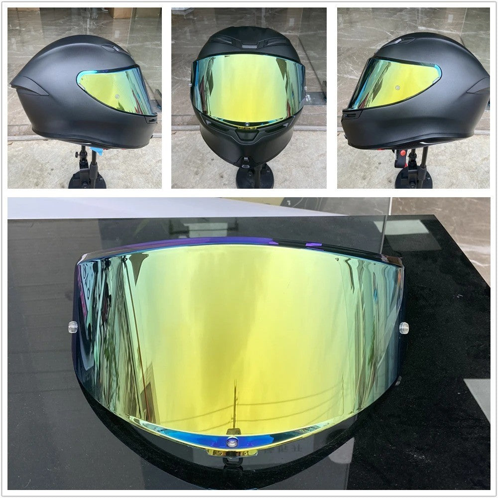 VISIERA per AGV K6 K6S - PINLOCK READY - NERO, TRASPARENTE, ARGENTO, ARCOBALENO