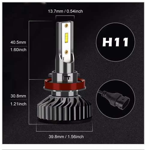LAMPADINE LED H1-H4-H7-H8/H9/H11 | 22000lm 120W | da 3000 a 8000K -GARANZIA 12 M