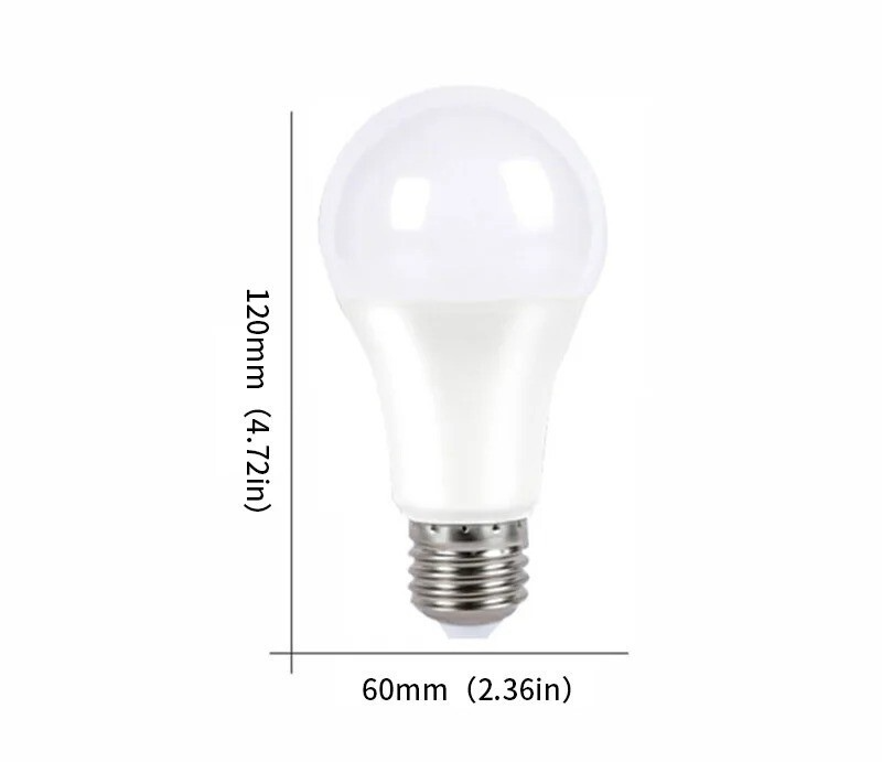 10 LAMPADINE LED E27 LUCE FREDDA LUCE CALDA DA 3W 5W 6W 7W 9W 12W 15W 18W 20W