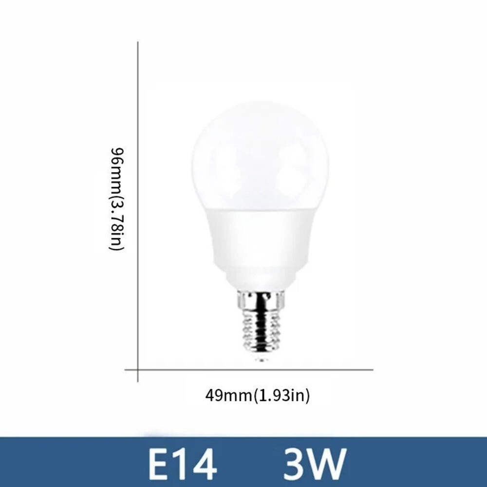 10 LAMPADINE LED E14 da 3W 6W 9W 12W 15W 18W 20W | LUCE FREDDA/NATURALE/CALDA