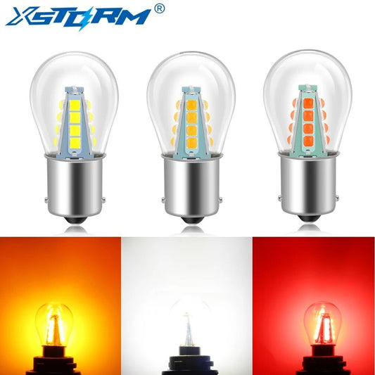 XSTORM 1 LAMPADINE LED P21W/-5W 12V LUCE FRENO/RETRO/STOP/POSIZIONE POSTERIORE
