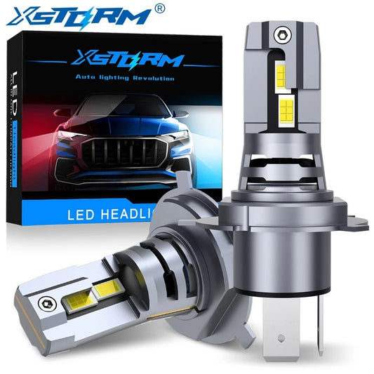 XSTORM 2 LAMPADINE H4 LED da 20 000 LUMEN 120W | 6500k | 12V CANBUS