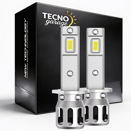 H1 LED- LAMPADINE 25.000 LMN 120W- CANBUS- VENTOLA LUCE BIANCA- GARANZIA 12 MESI