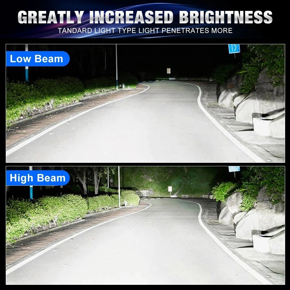 2 LAMPADINE LED H1-H3-H4-H7-H8/H11 | 30000 LUMEN 140W | Luce bianca 6500K CANBUS