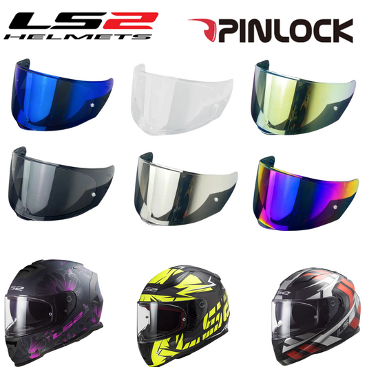 VISIERA per LS2 FF320 FF353 FF328 FF800 | 7 COLORI | Pinlock Ready