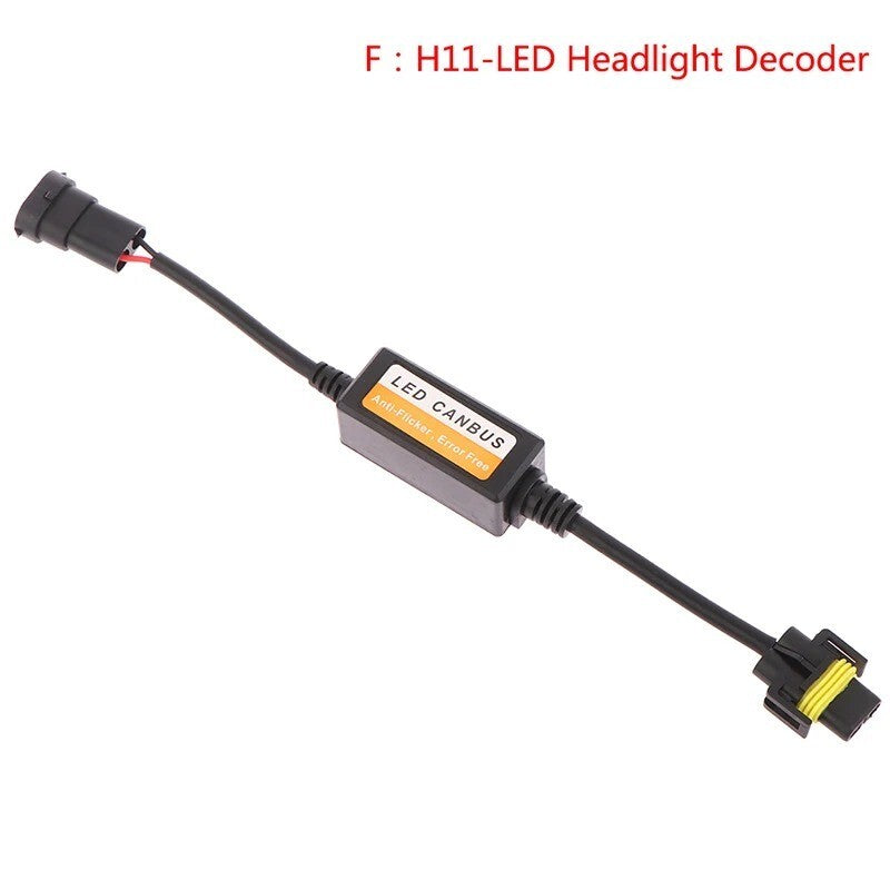 RESISTENZA CANBUS PER LAMPADINE LED H1 H3 H4 H7 H11 | ANTI ERRORE/SPIA