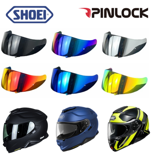 VISIERA per SHOEI GT AIR 1 e 2 | CNS 1 | NEOTEC 1 | 9 COLORI | Pinlock Ready