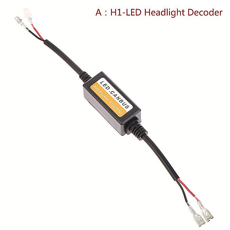 RESISTENZA CANBUS PER LAMPADINE LED H1 H3 H4 H7 H11 | ANTI ERRORE/SPIA