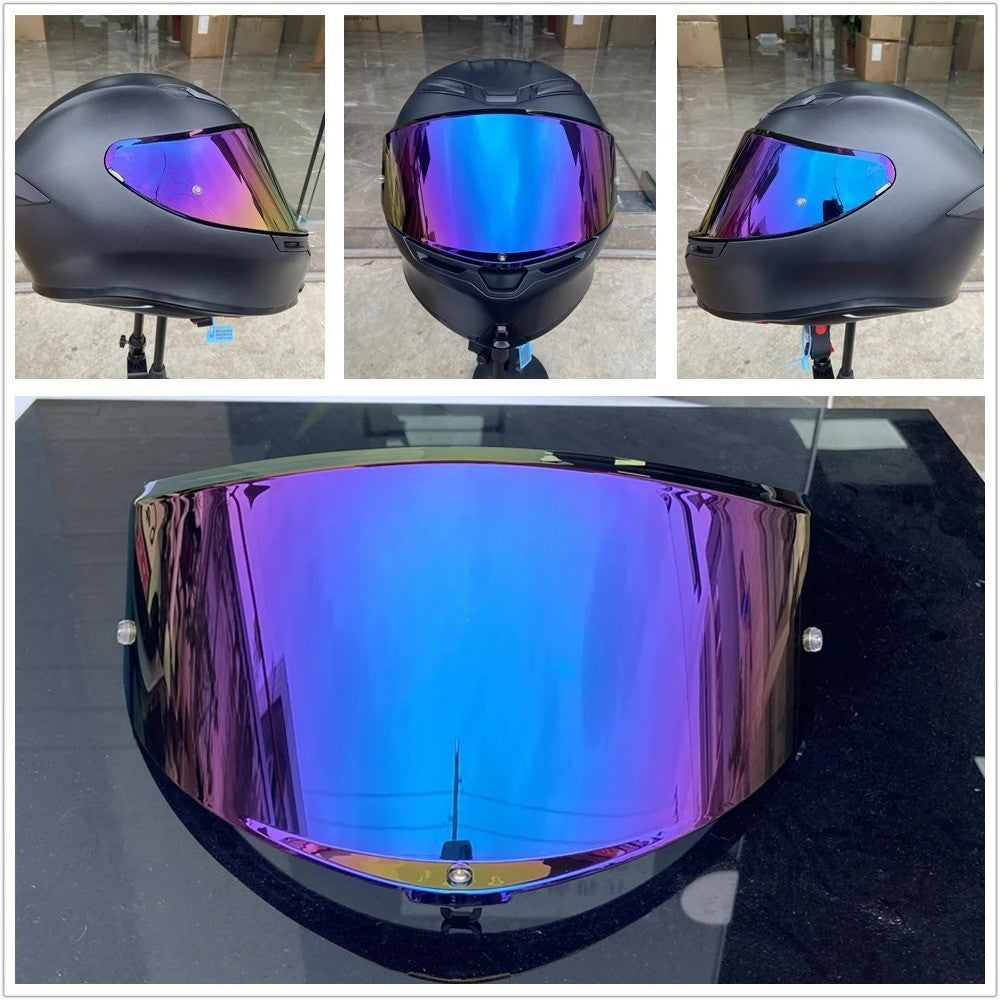 VISIERA per AGV K6 K6S - PINLOCK READY - NERO, TRASPARENTE, ARGENTO, ARCOBALENO