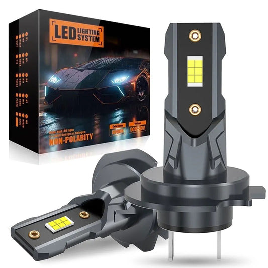 2 LAMPADINE LED H7 DA 22.000LM -  12LED - H7 LED 6500K 12V 110W | LED AUTO