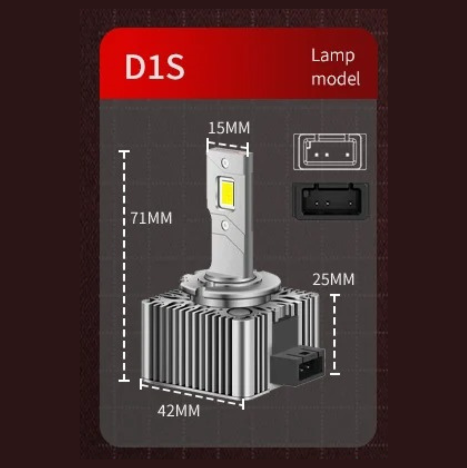 COPPIA LAMPADINE D1/2/3/4/5/8 S LED | 140 W |   30 000 LUMEN 6000K