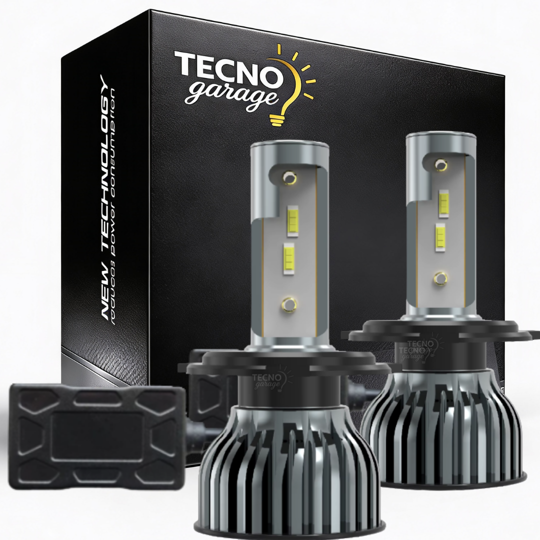 H1 H4 H7 LED CANBUS | 22000 lm 120W | Luce bianca 6500k | 12 MESI DI GARANZIA
