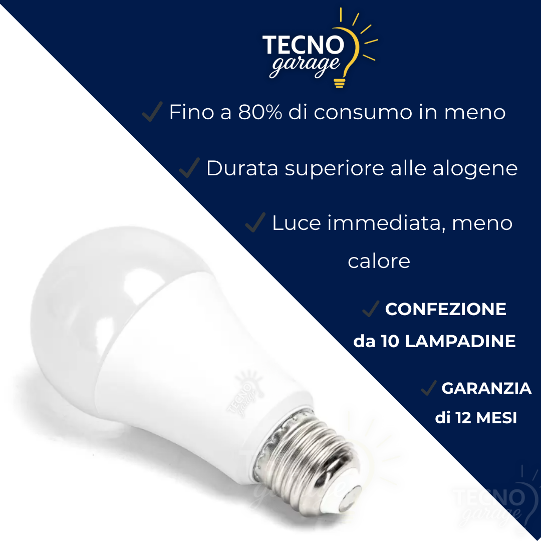 E14 LED-  LAMPADINE DA 3W a 20W- LUCE FREDDA/NATURALE/CALDA- GARANZIA 12 MESI