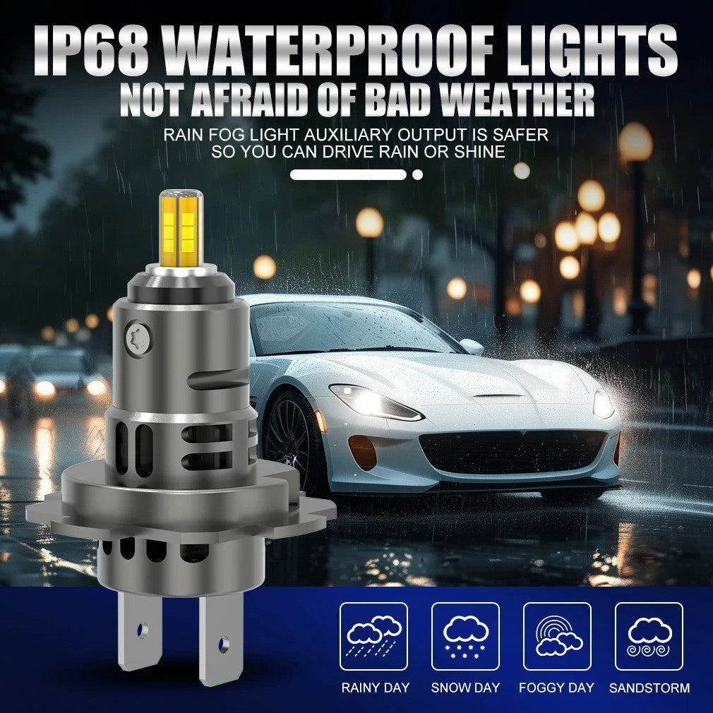 H7 LED CANBUS | 2 LAMPADINE da 30.000 LUMEN 300W-  LENTICOLARI- GARANZIA 1 ANNO