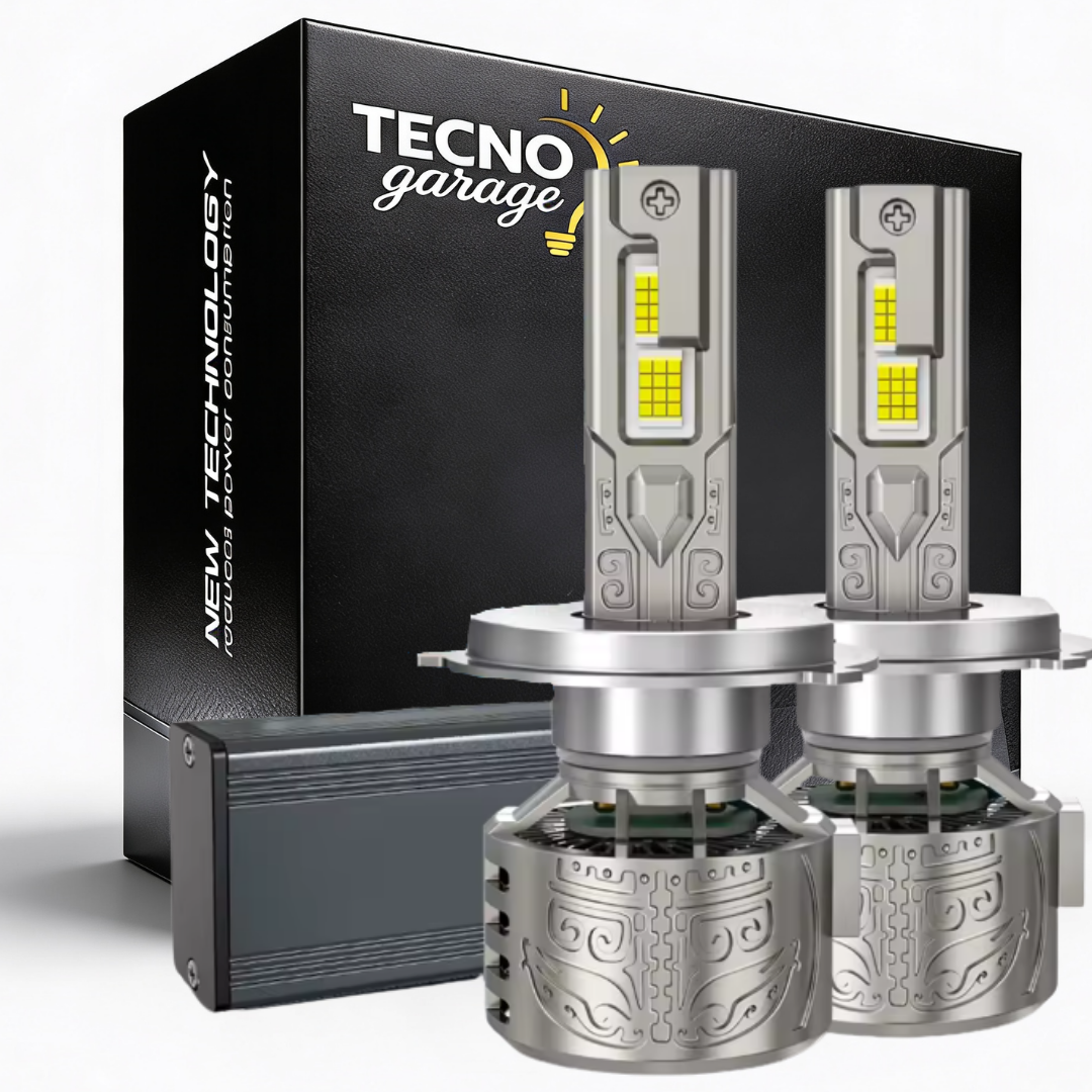 2 LAMPADINE LED H1-H3-H4-H7-H8/H11 | 30000 LUMEN 140W | Luce bianca 6500K CANBUS