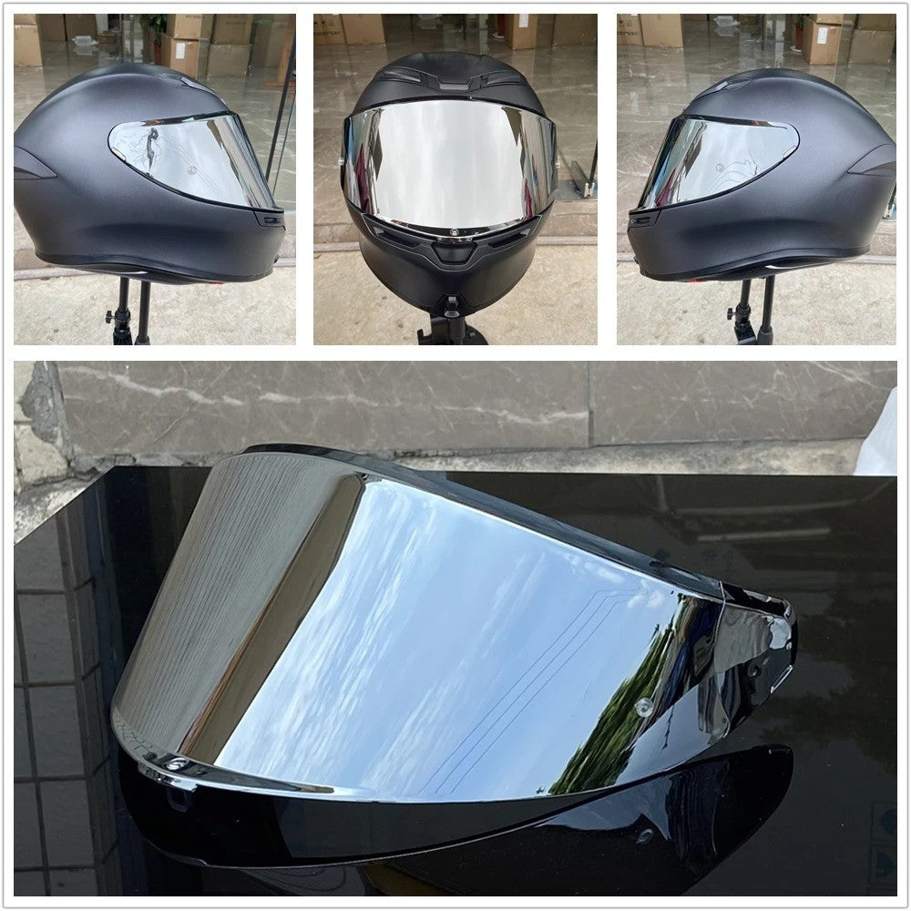 VISIERA per AGV K6 K6S - PINLOCK READY - NERO, TRASPARENTE, ARGENTO, ARCOBALENO