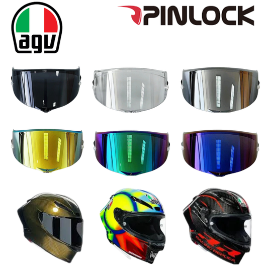 VISIERA per AGV K6, K6S - PINLOCK READY - 10 COLORI